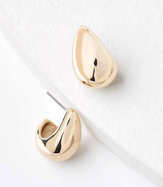 Loft Women's Modern Teardrop Stud Earrings