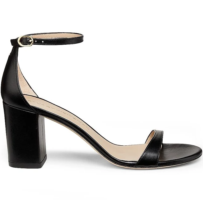 Stuart Weitzman Women's Nudist Block 75 Sandals