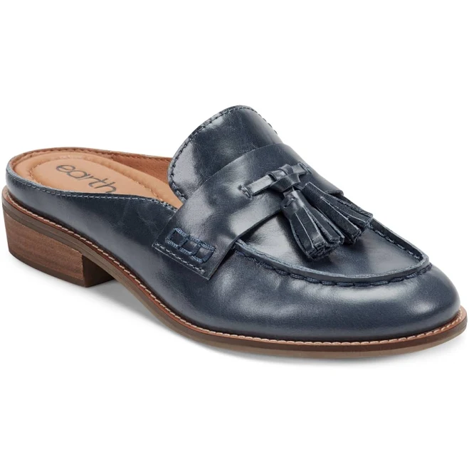 Earth Women's Everett Tassel Slip-On Mule Loafers