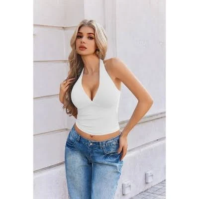 Halter Tank Crop Top