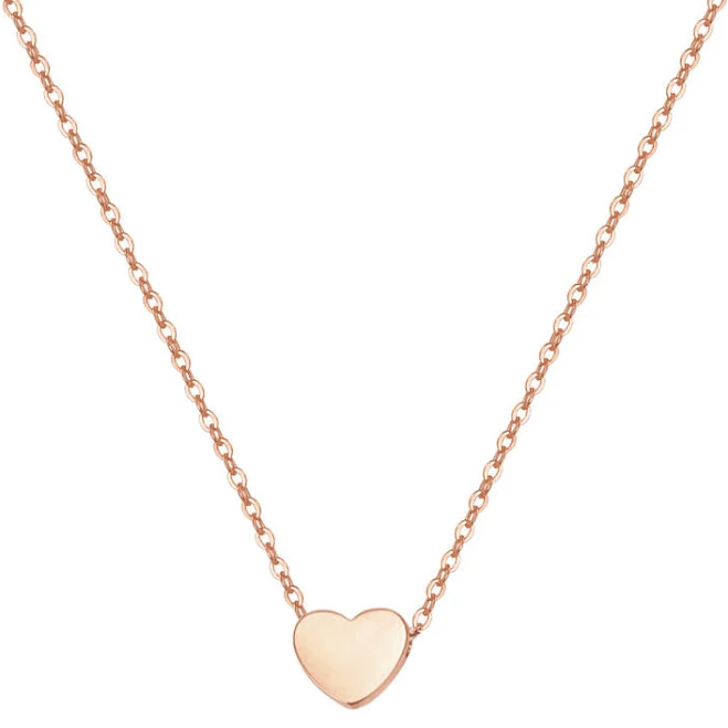 Rose Gold Sweetheart Pendant Necklace
