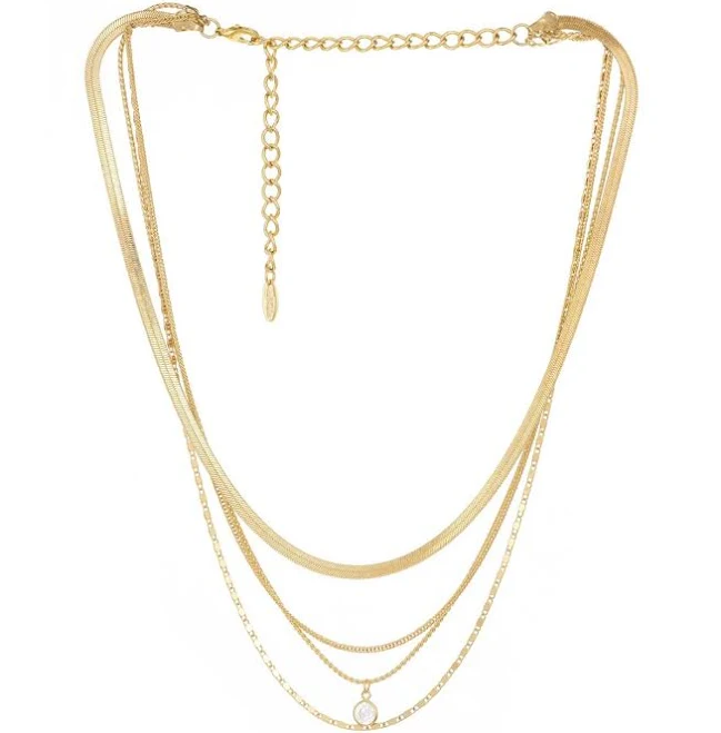 Ettika All the Chains Layered Necklace