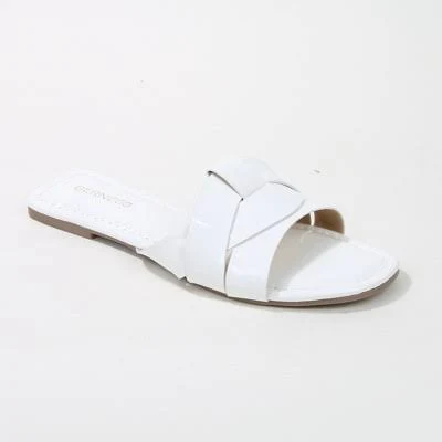 BERNESS Women's Topaz Patent Slide Sandals