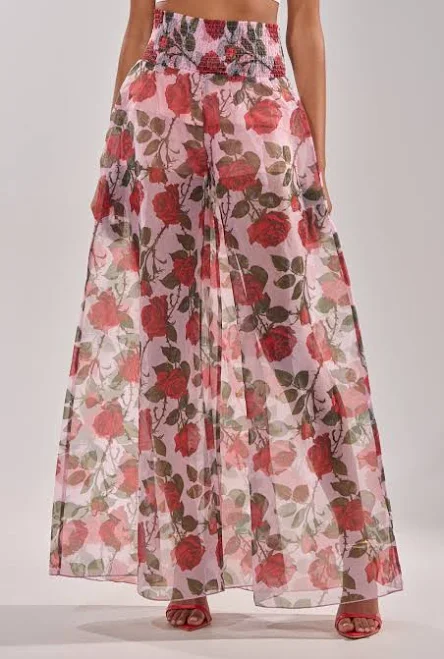 Akira Pretty Girl Floral Trouser Pants