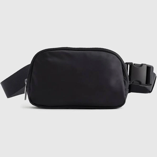 Revive Nylon Belt Bag in Black