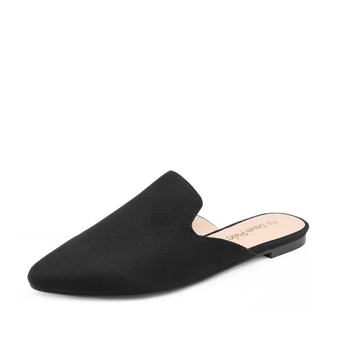 Dream Pairs Pointed Toe Flat Mules