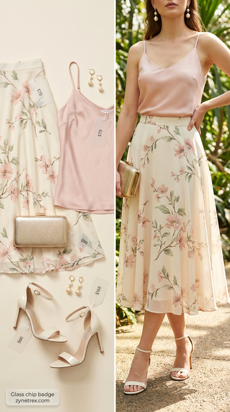 Garden Party Glamour: White Skirt Outfits Bloom