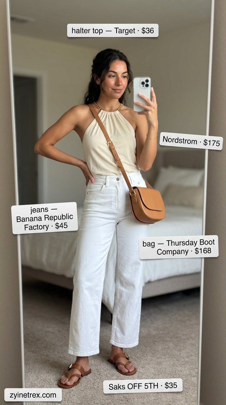 29 Chain Strap Summer Halter Top Outfits 2026 You'll Actually Want to Wear
