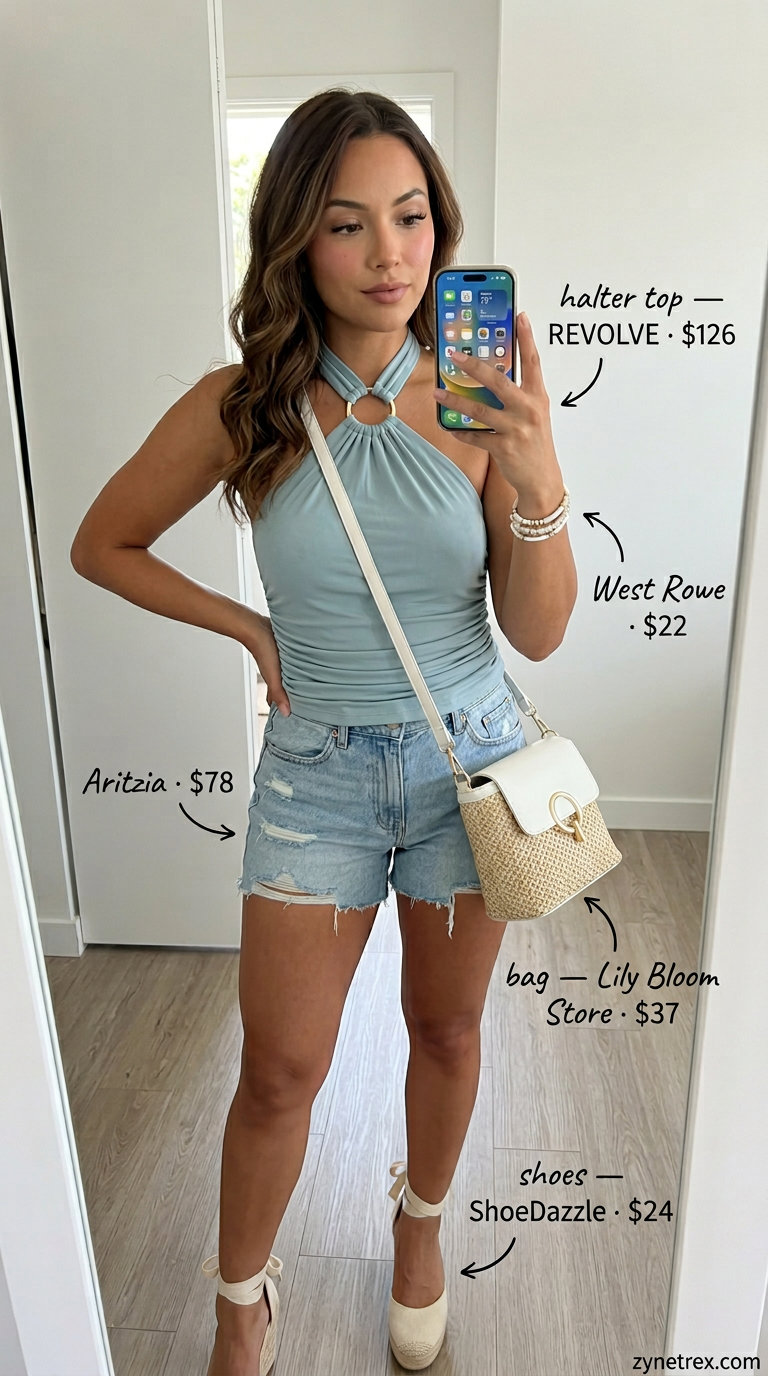 29 Chain Strap Summer Halter Top Outfits 2026 You'll Actually Want to Wear