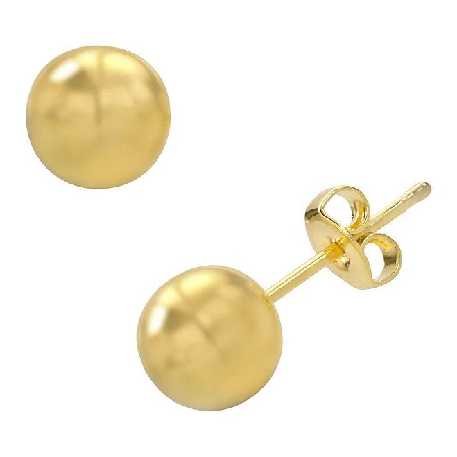 accessory 14K Gold-Plated Ball Stud Earrings Kohl's $8.5