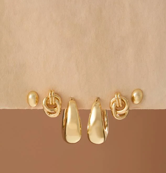 accessory 18K Gold Dipped Earrings Altar'd State $38