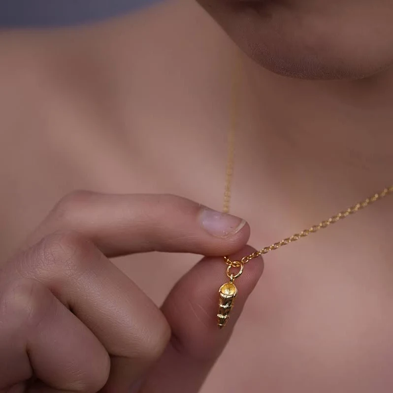 accessory 18K Gold Plated Minimalist Shell Pendant Necklace Etsy - Seller $15.05