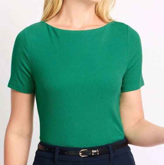 top 41 Hawthorn Janey Ribbed Knit Boatneck Top Stitch Fix $39