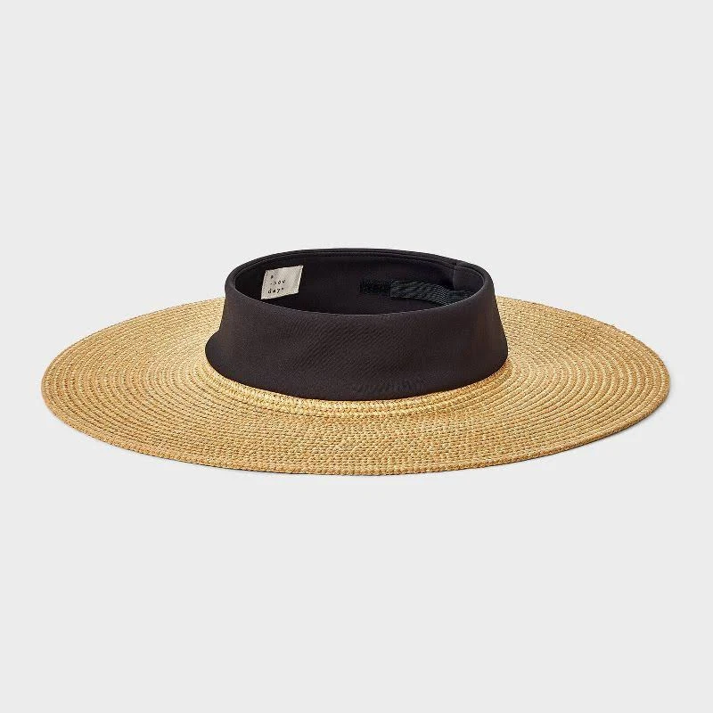 accessory A New Day Floppy Straw Visor Hat Target $18