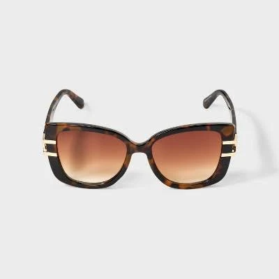 accessory A New Day Women's Oversized Butterfly Sunglasses Target $18
