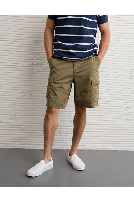 shorts AE Men's 10" Flex Lived-In Cargo Shorts American Eagle Outfitters $37.46