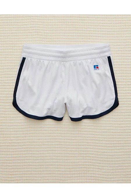 shorts AE x Russell Athletic Women's Mesh Shorts American Eagle Outfitters $11.98