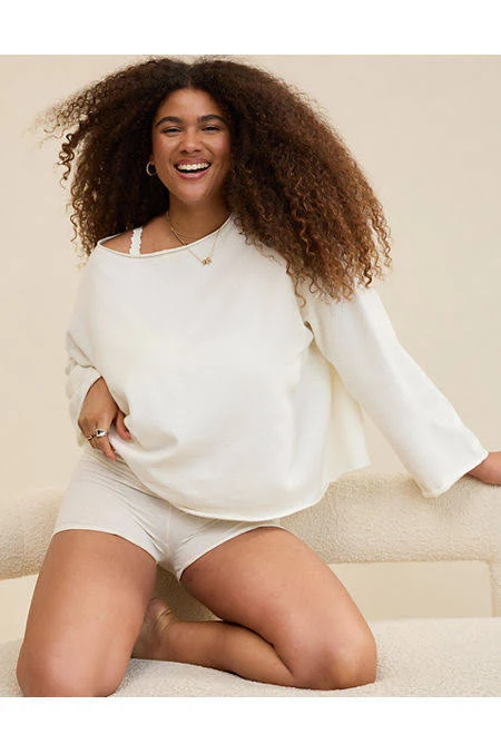 top Aerie Sunday Soft Boatneck Sweater Aerie $39.96
