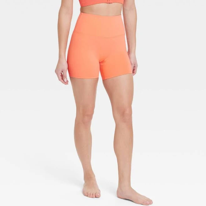 biker shorts All in Motion Women's Brushed Sculpt Bike Shorts eBay $6