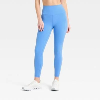 leggings All in Motion Women's Super Flex High-Rise 7/8 Pocketed Leggings Target $35