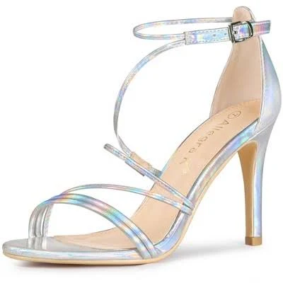 shoes Allegra K Women's Strappy Stiletto Ankle Strap Sandals Target $45.79