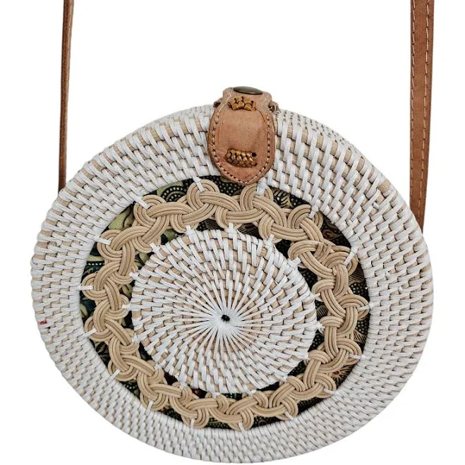 bag Amerii Round Rattan Crossbody Bag eBay - jhuvie $29.99