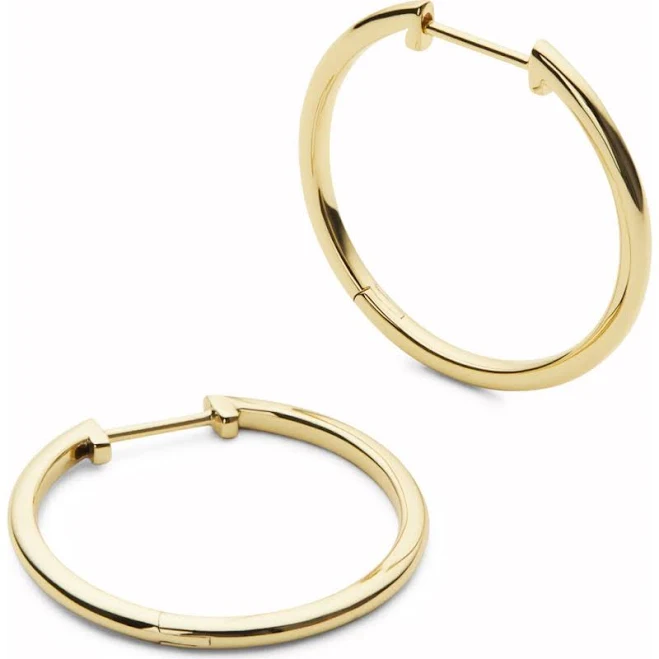 accessory Ana Luisa Medium Slim Endless Hoops Nordstrom $95