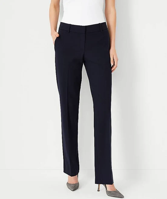 pants Ann Taylor Women's Seasonless Stretch Straight Pants Ann Taylor $119