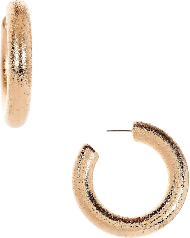 accessory Anna Ava Thick Textured Hoop Earrings Dillard's $24