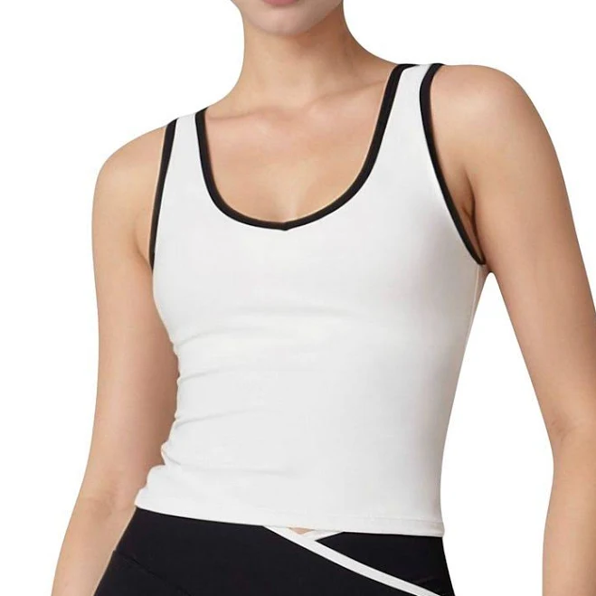 top Anna-Kaci Women's Cropped Stretch Fit Tank Top Kohl's $42