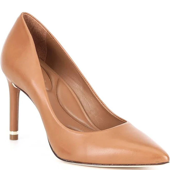 shoes Antonio Melani Kara Leather Pointed Toe Pumps Dillard's $119.99