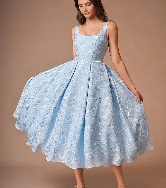 dress Azazie Midi Dresses A-Line Wedding Guest Formal Dresses Square Azazie.com $129