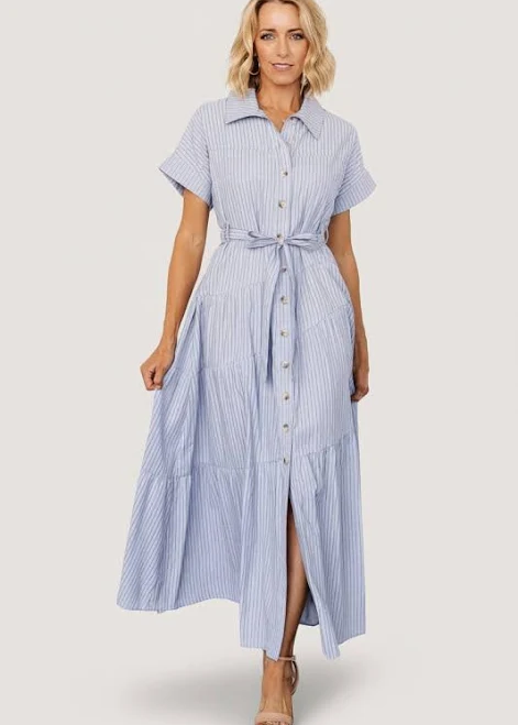maxi dress Baltic Born Covey Button-Up Maxi Dress Baltic Born $44.4