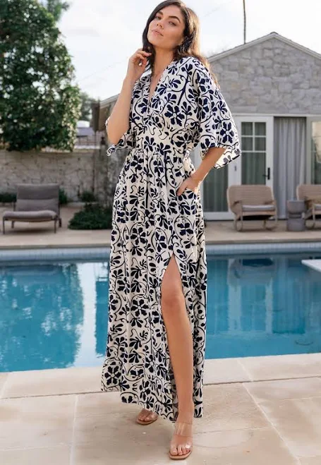 dress Baltic Born Juna Kimono Maxi Dress Baltic Born $72