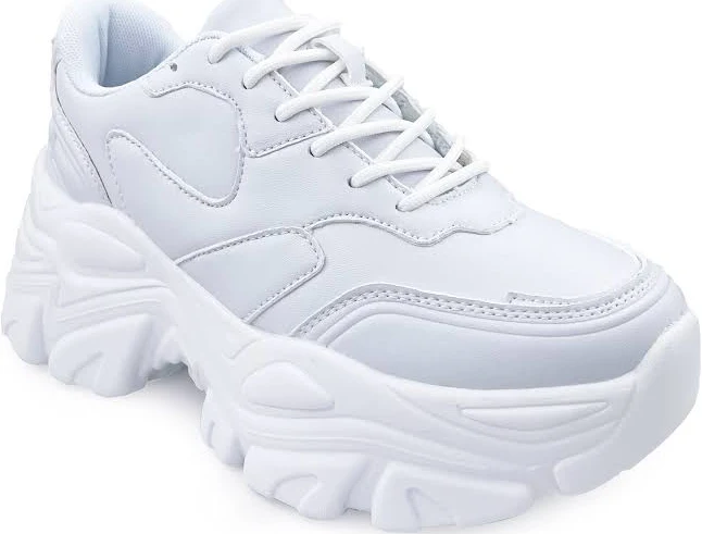 shoes BERNESS Women's Blair Chunky Platform Sneakers Berness $47.99