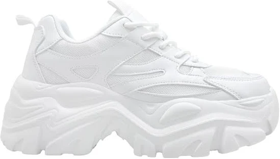 shoes BERNESS Women's Blair Chunky Platform Sneakers LA Style Rush $62.1