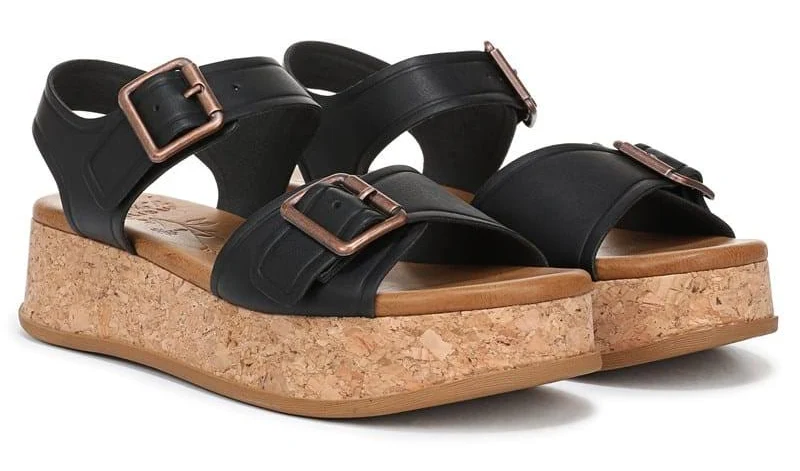 shoes Blowfish Women's Malibu Magical Platform Sandals Famous Footwear $49.99