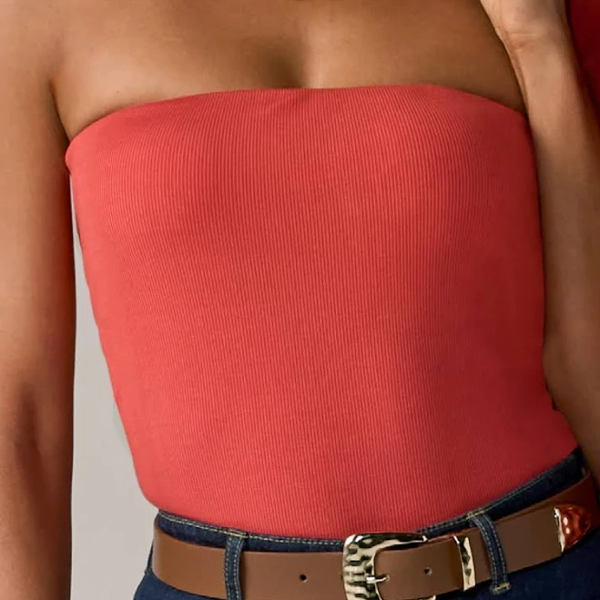 tube top Boston Proper So Essential Ribbed Strapless Tube Top Boston Proper $40