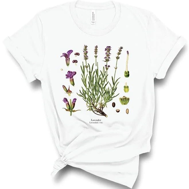 top Botanical Illustration T-Shirt Etsy - atolyeTEE $18.4