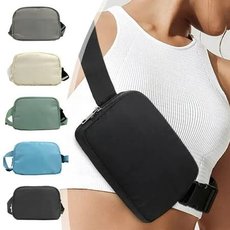 bag Breaise Nylon Waterproof Chest Bag Men and Women Messenger Bag Outdoor Sports Running Waist Bag, Adult Unisex, Size: Small, White Walmart - breaise $6.99