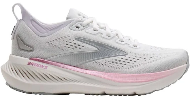shoes Brooks Women's Glycerin 23 Running Shoes, 9 W, White/Silver DICK'S Sporting Goods $174.99
