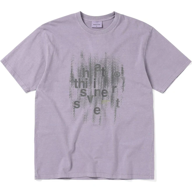 t-shirt Brushed Paint Tee 무신사 $43