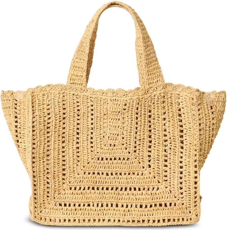 bag BTB Los Angeles Beth Raffia Tote Bag Bloomingdale's $150.4
