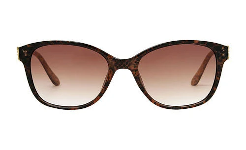 accessory Cat Eye Sunglasses with Gold Detailing JCPenney $16.79