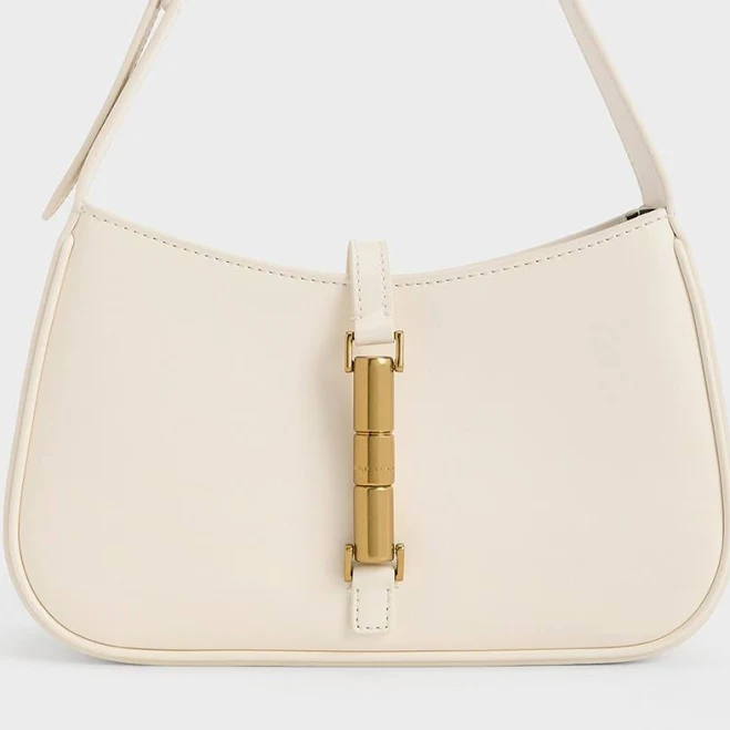 bag Charles & Keith Cesia Metallic Accent Shoulder Bag charleskeith.com $109