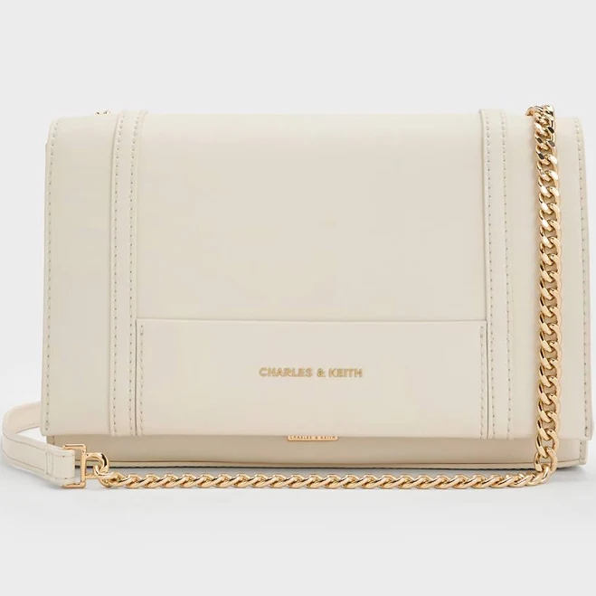 bag Charles & Keith Shalia Chain-strap Shoulder Bag charleskeith.com $119