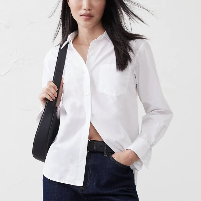 accessory Classic Poplin Shirt Banana Republic Factory $35
