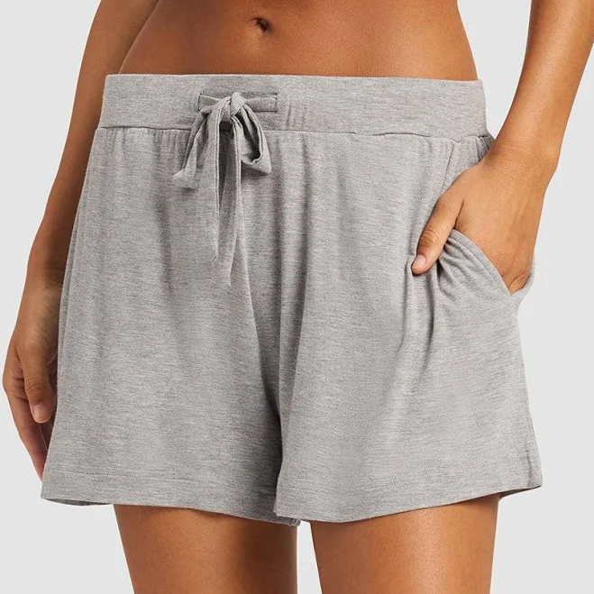 shorts Cozy Earth Women's Bamboo Viscose Stretch-Knit Shorts Cozy Earth $64