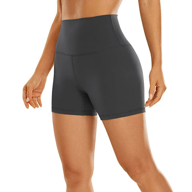 shorts CRZ YOGA Women's High Rise Basic Biker Shorts 4 crz yoga $24