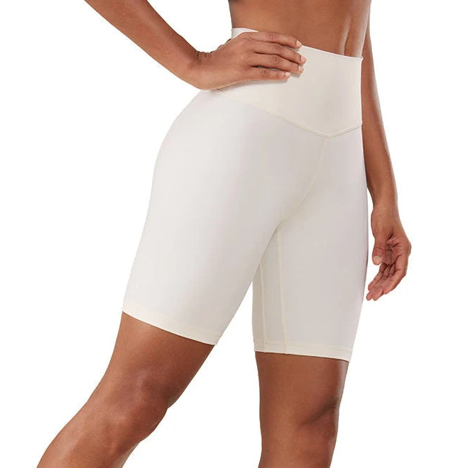 biker shorts Crz Yoga Women's Shorts High-Waisted Shorts shop.crzyoga.com $16
